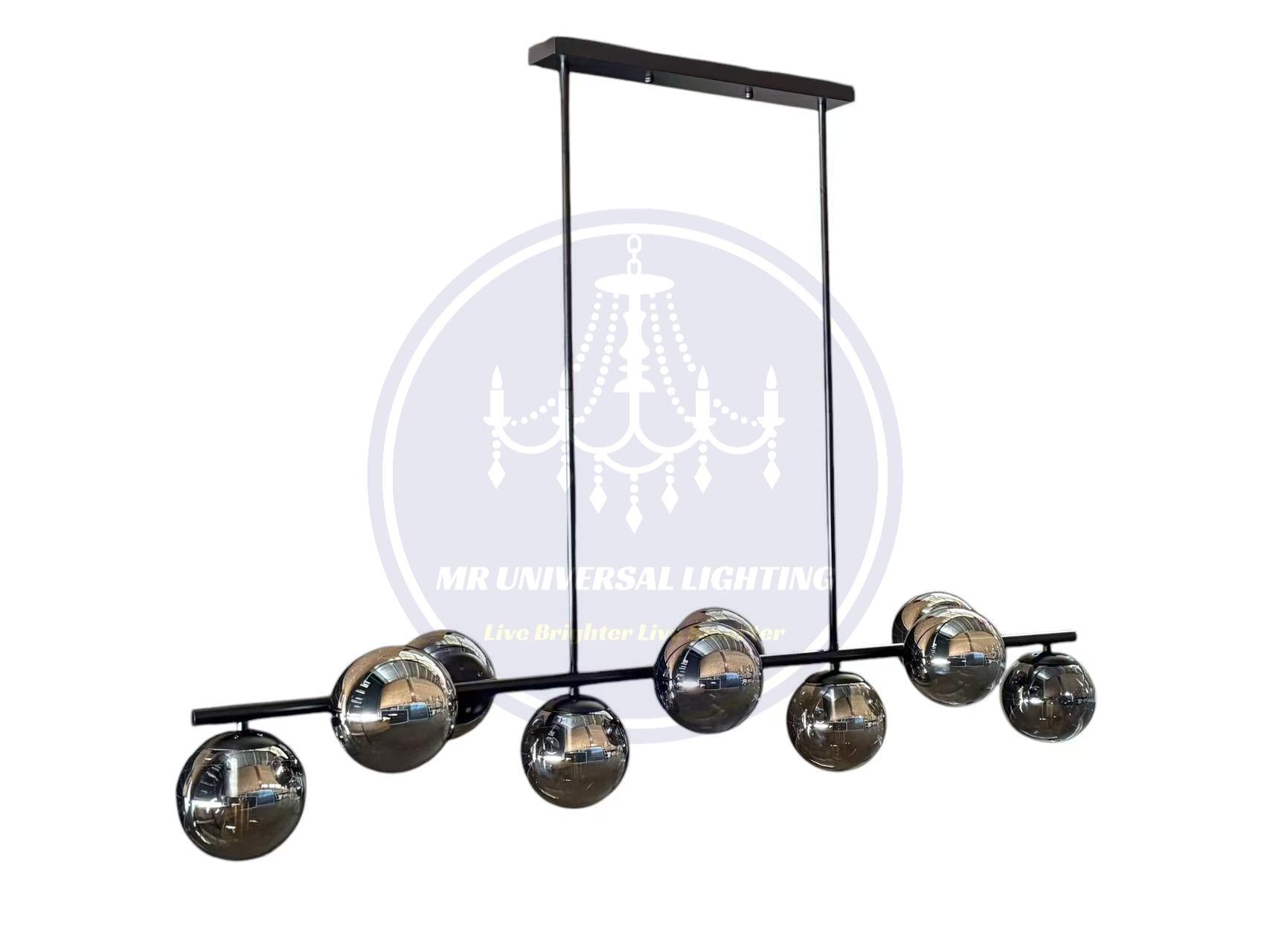 10 Light Modern Chandelier With A Minimalist And Contemporary Design