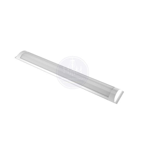 0.6m Frosted LED Batten Ceiling Light 18W 2 Pieces
