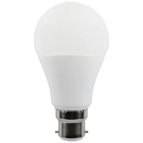 12w LED BULB AL+PL White B22 2 Pcs Pack