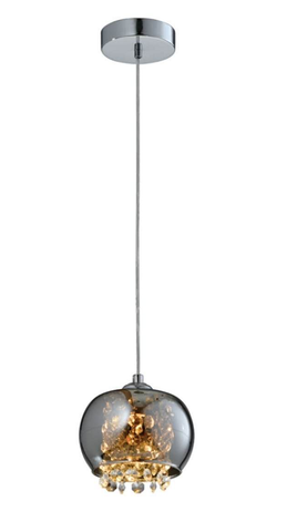 Modern Smoke Glass Pendant Lights-1