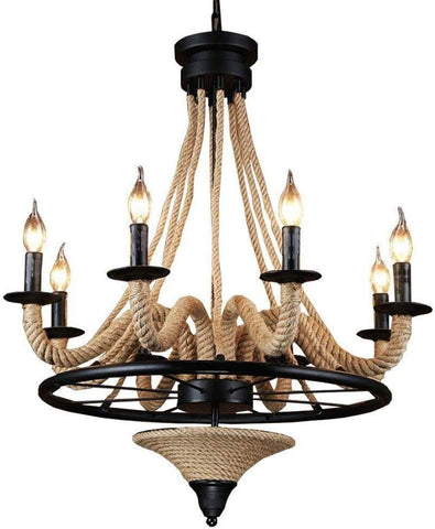 Lighting-Rope Style Chandelier m10-8