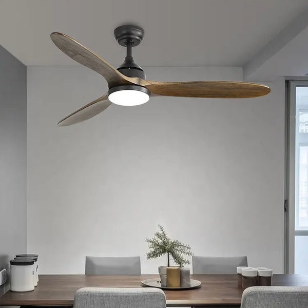 Modern Fashion Wood Blade Fan Light