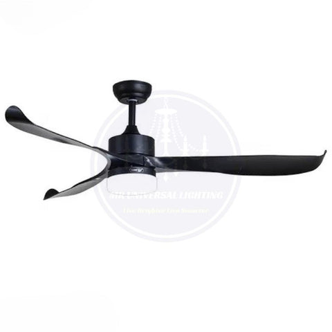 Modern Ceiling Fan Light Black