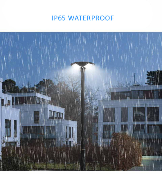 Outdoor Integrated Ip65 Waterproof ABS Round Solar Street Light