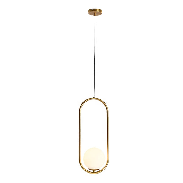 Modern Pendant Lights Frost Glass Gold 54 x 2pcs