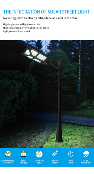 600W Outdoor Integrated Waterproof Led Solar street light