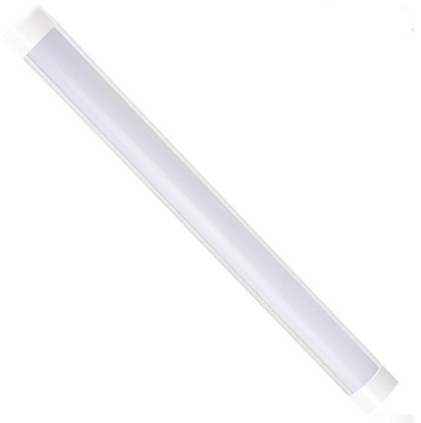 1.2m Frosted LED Batten Ceiling Light 45W 2 Piece