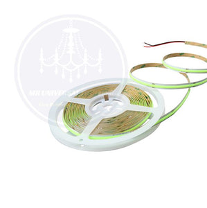 12V High Brightness COB 5M LED Strip Light Green