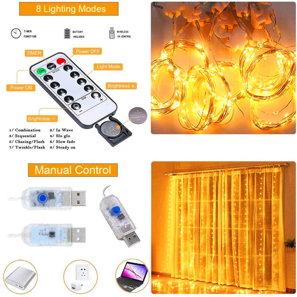 LED Fairy Light 5M Warm White