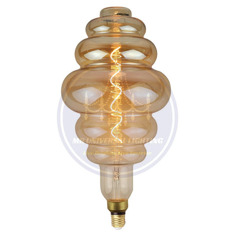 8W Honeycomb LED Filament Bulb E27 Warm White