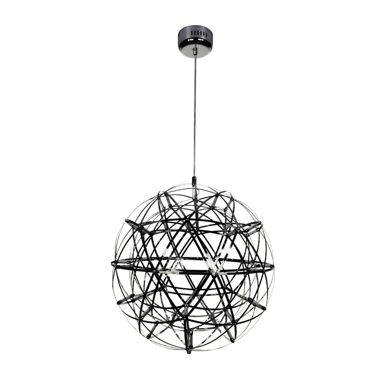 Stainless steel firework pendant lights Chrome