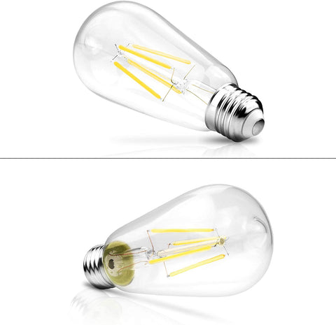 ST64 4W LED Filament Bulb E27 White