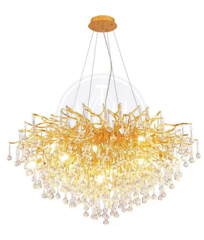 Modern Luxury Crystal Chandelier Gold 800R