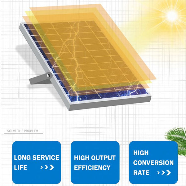 High Brightness 50w Solar Flood Light