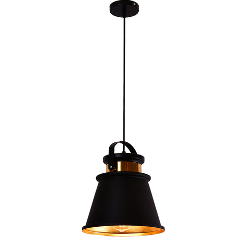 Vintage Pendant Lamps 7981/1 BLK+GD