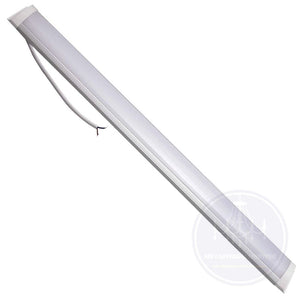 1.2m Frosted LED Batten Ceiling Light 45W 2 Piece