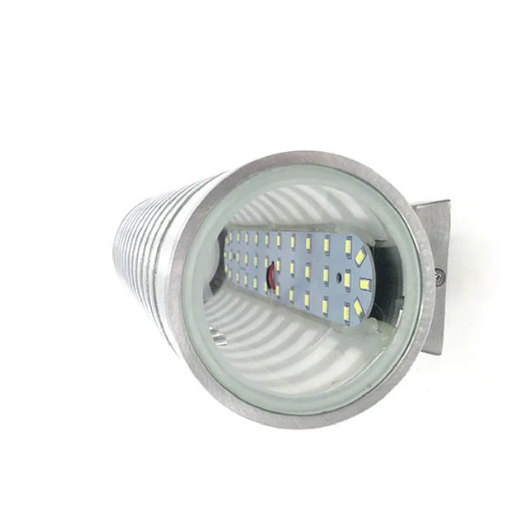 Aluminium Wall Lamp Grey - Image 2