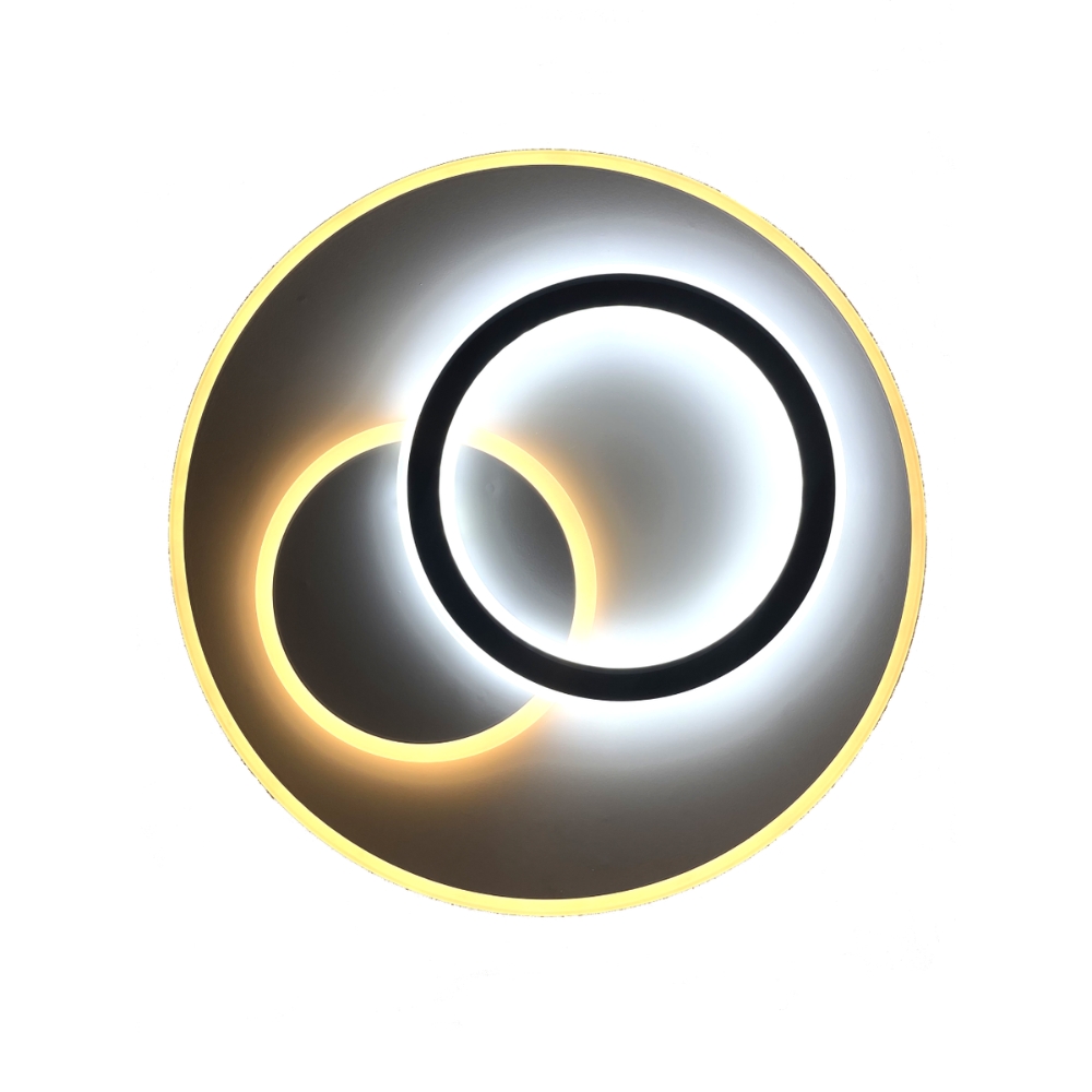 Modern Acrylic LED Ceiling Light - Round - Image 4
