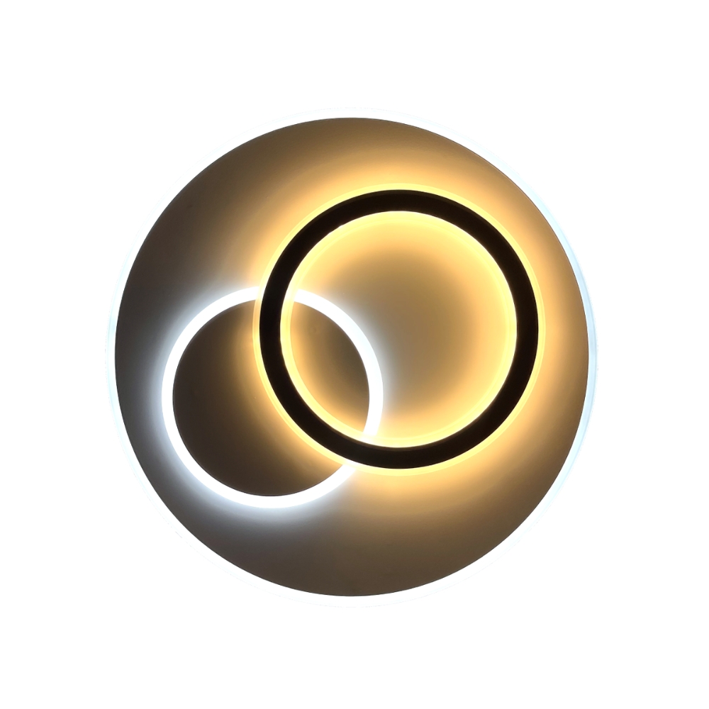 Modern Acrylic LED Ceiling Light - Round - Image 3