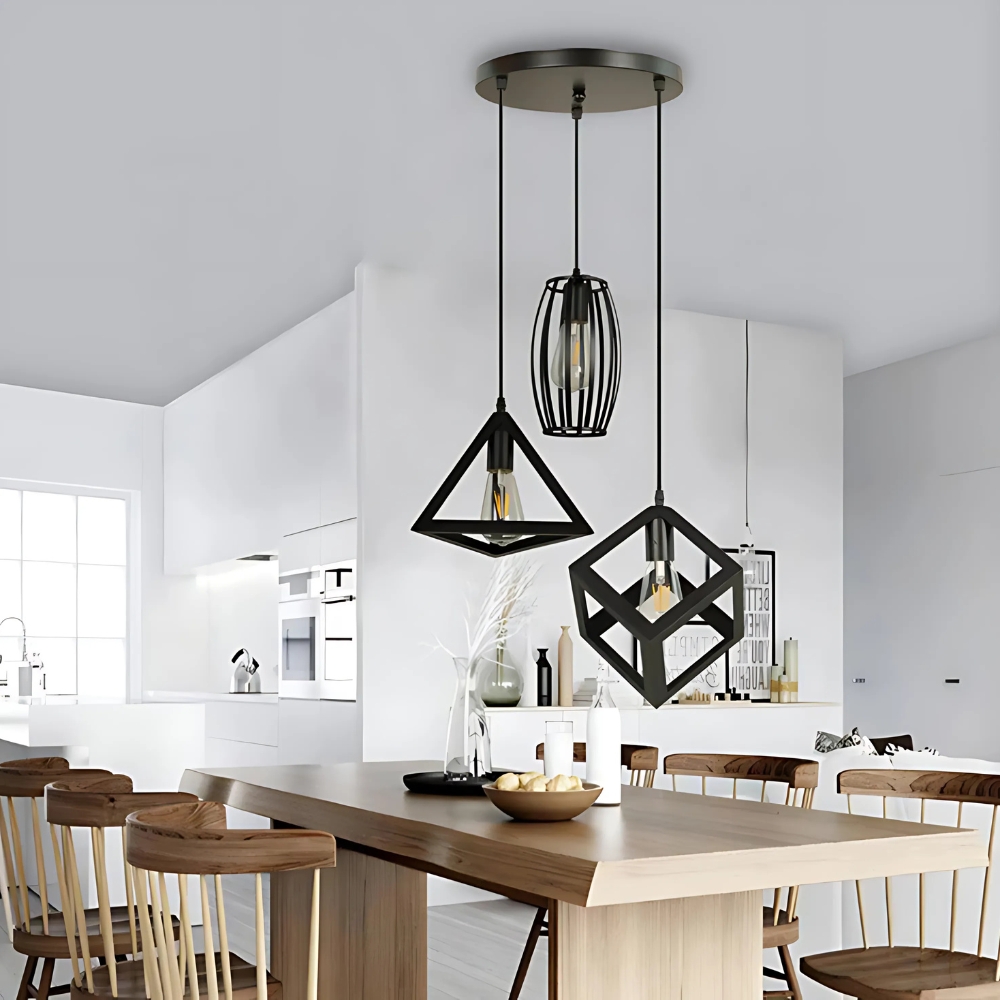 Modern Metal Pendant Lamps - 3 Different Design - Image 2