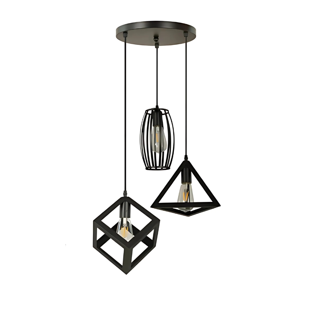 Modern Metal Pendant Lamps - 3 Different Design