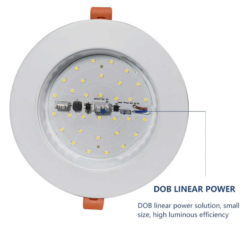 New LED Panel Light Round White - Image 2