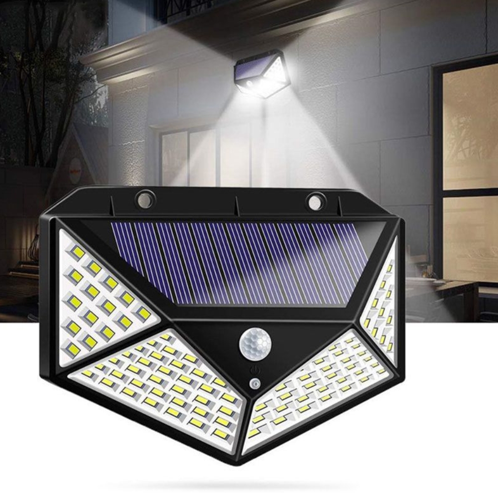 Solar Wall Lamp 100 LED SMD - Image 2