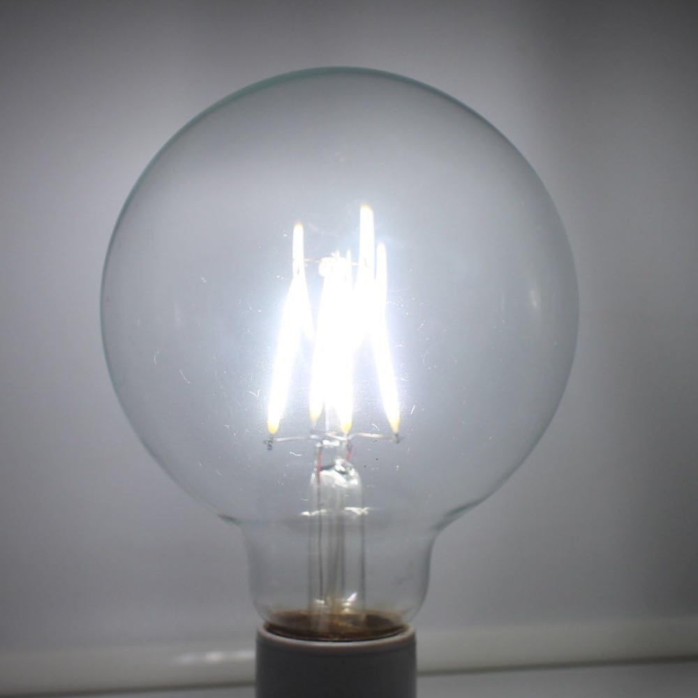 G95 4w LED Filament Bulb - Cool White
