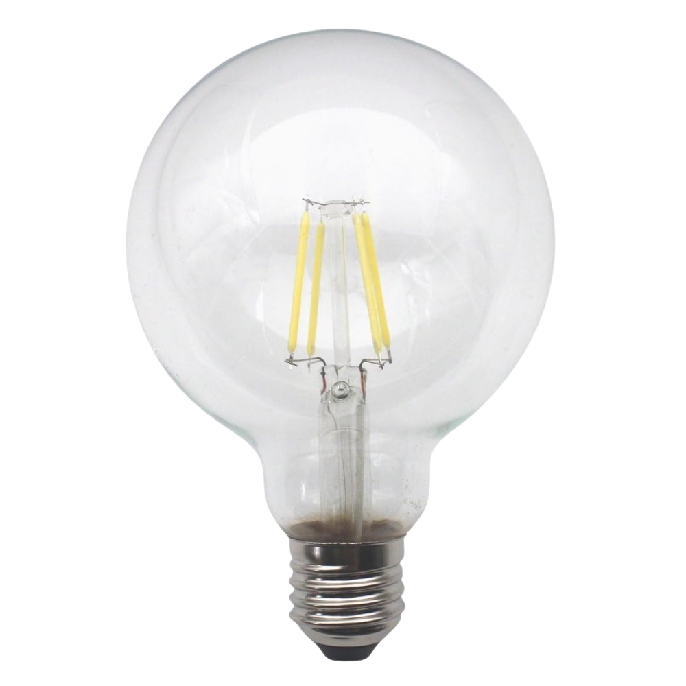 G95 4w LED Filament Bulb - Cool White