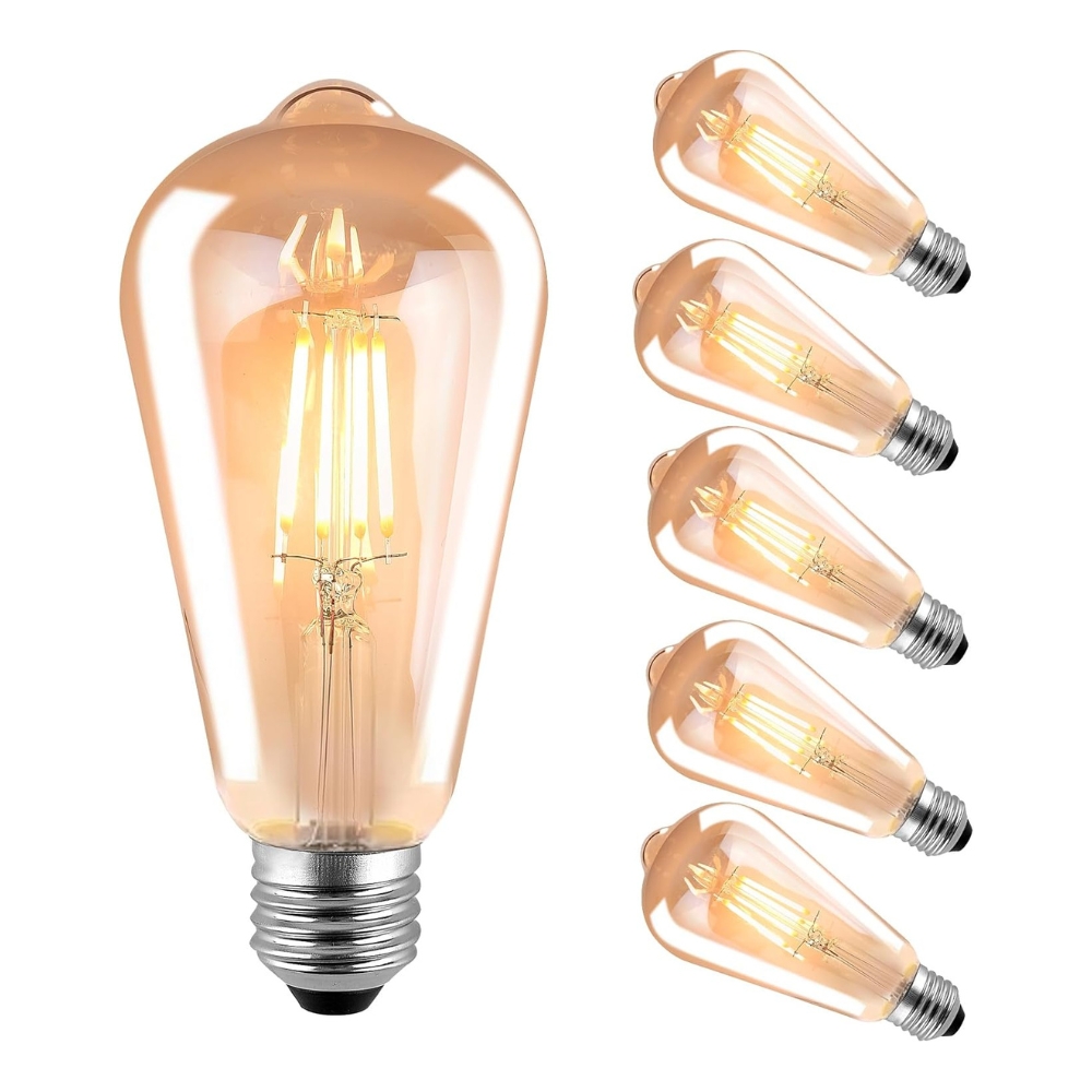ST64 4w LED Filament Bulb - Warm White