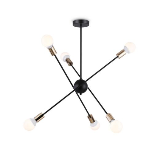 Sputnik Chandelier Lighting 6 Lights