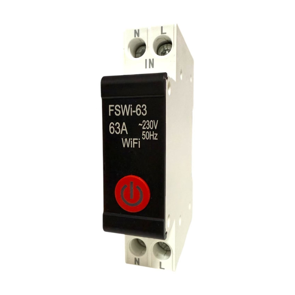 Wireless Circuit Breaker 63A Wi-Fi Din Rail Switch-MRUL