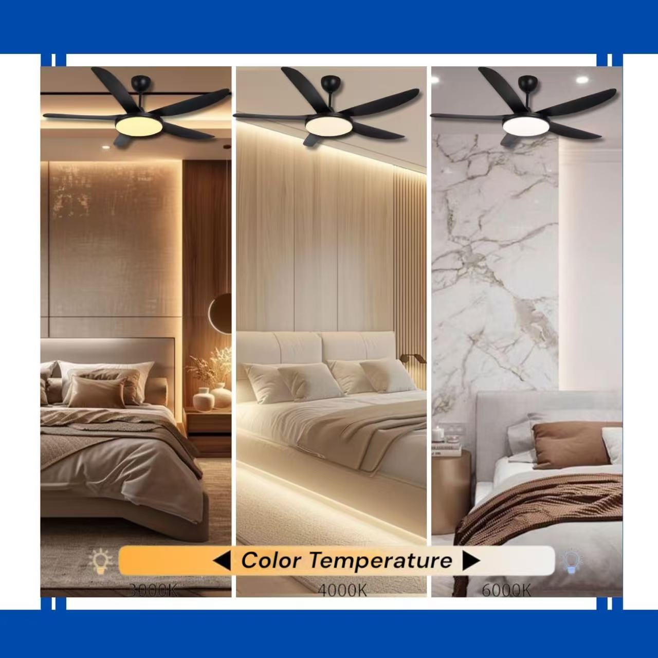Aero Breeze 5-Blade LED Ceiling Fan Light - Image 7