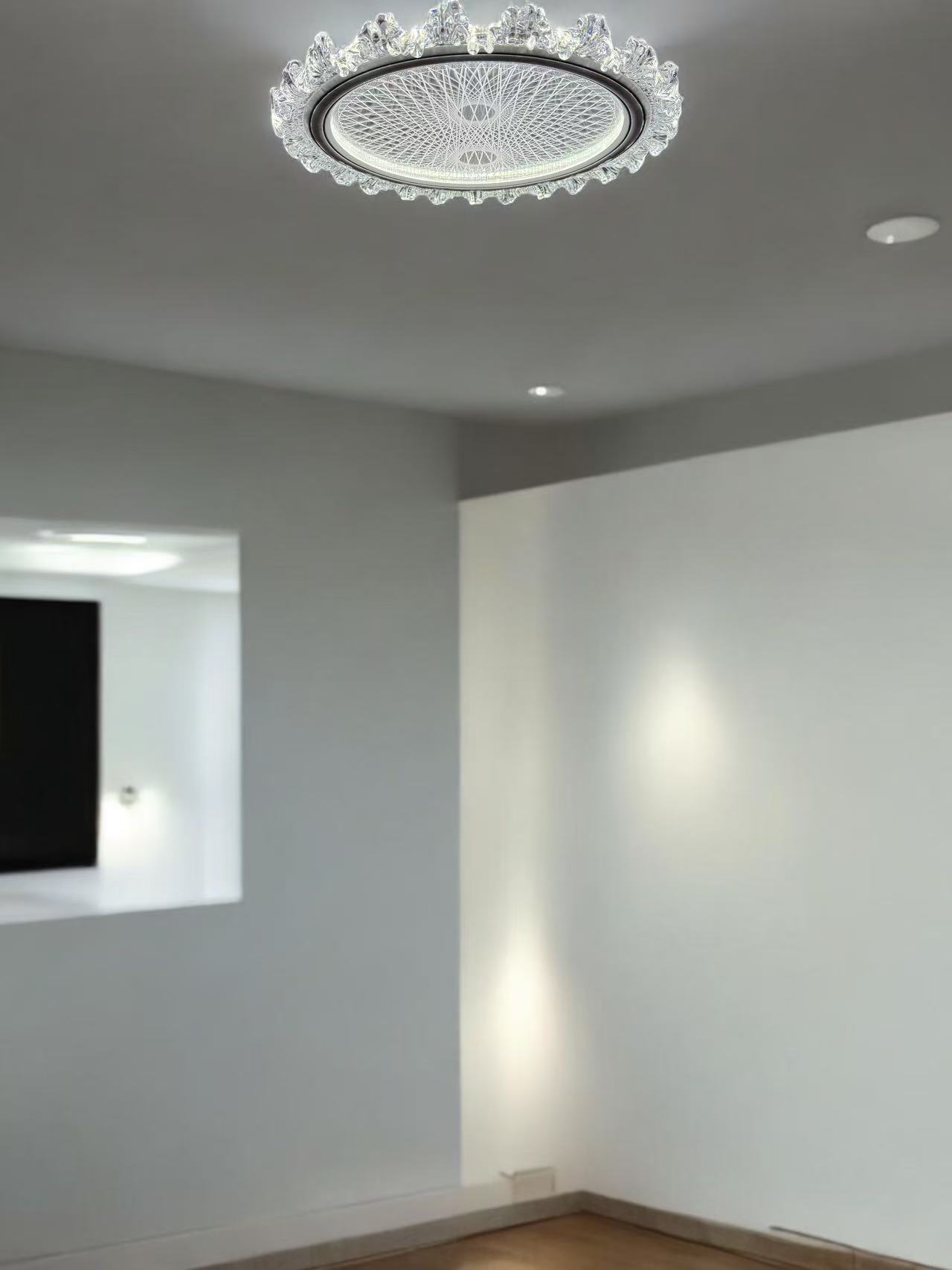 Crystal Luxe 60W Color Changing LED Ceiling Light - Image 9