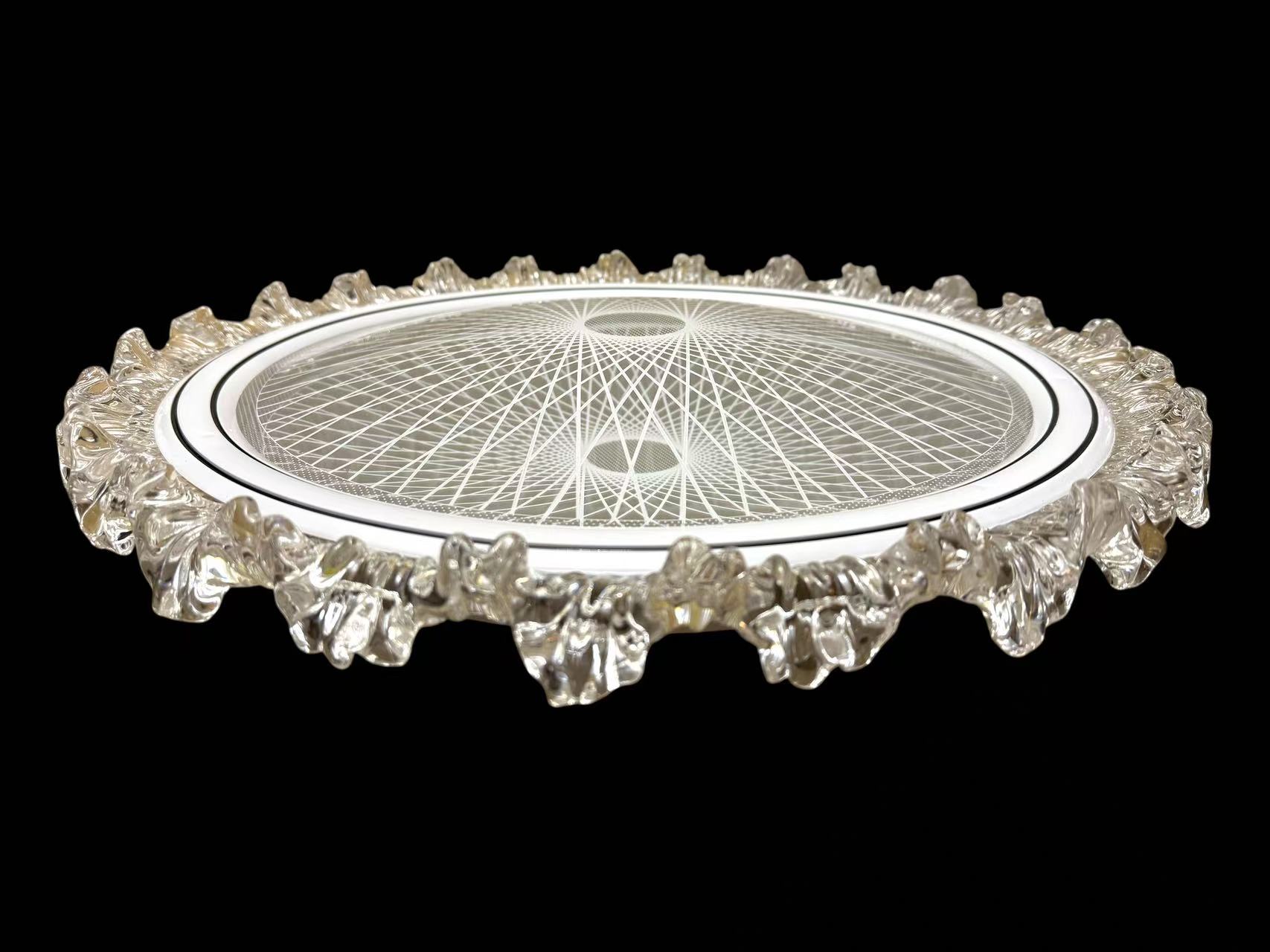 Crystal Luxe 60W Color Changing LED Ceiling Light - Image 5