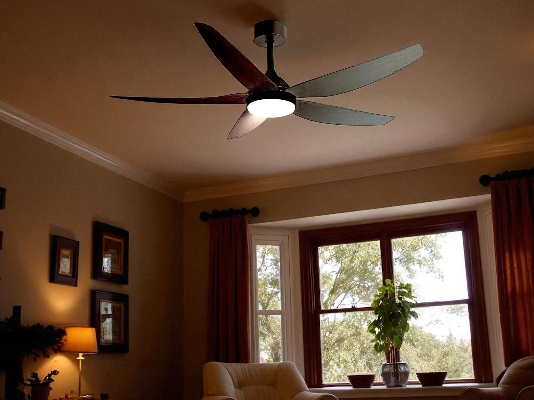 Aero Breeze 49" 5-Blade 50W LED Ceiling Fan Light - Image 9