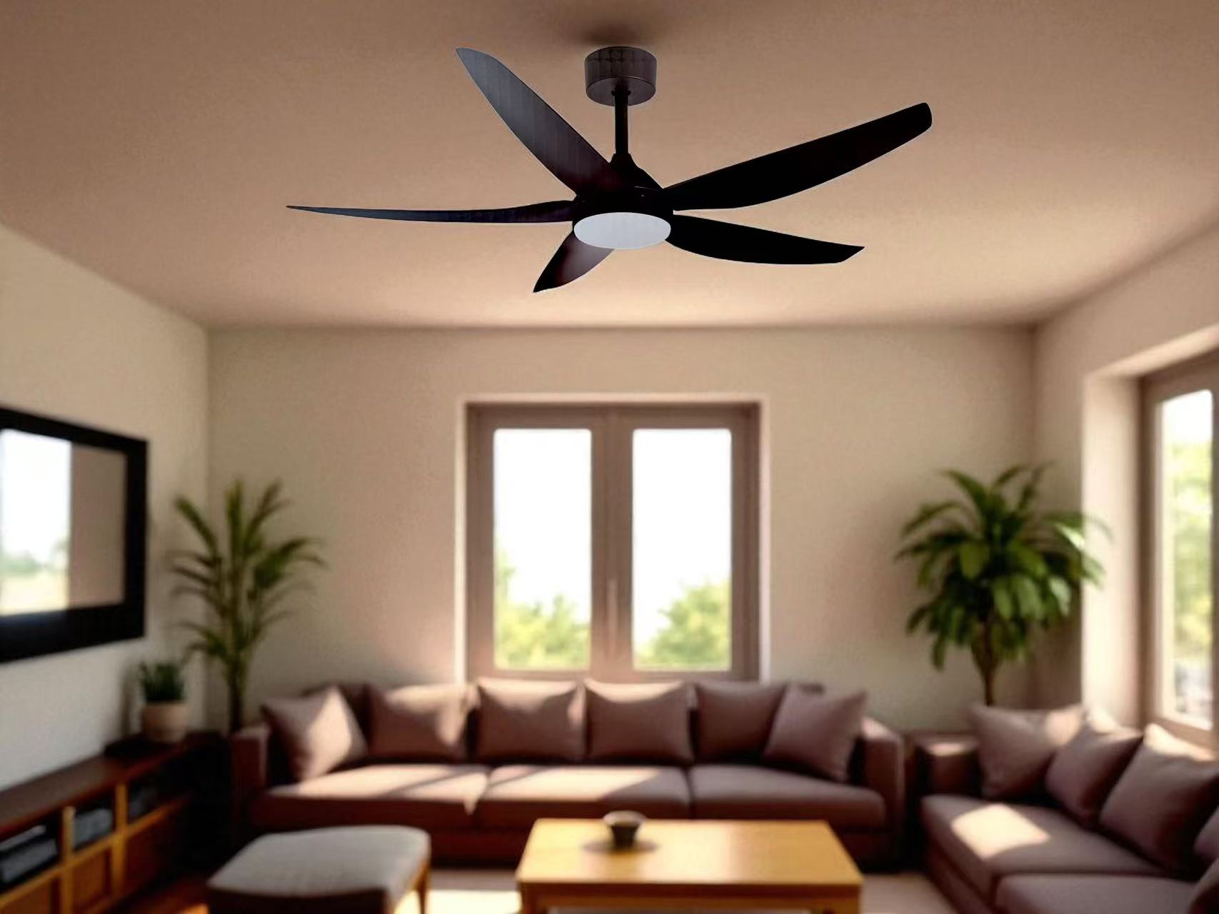 Aero Breeze 49" 5-Blade 50W LED Ceiling Fan Light - Image 10