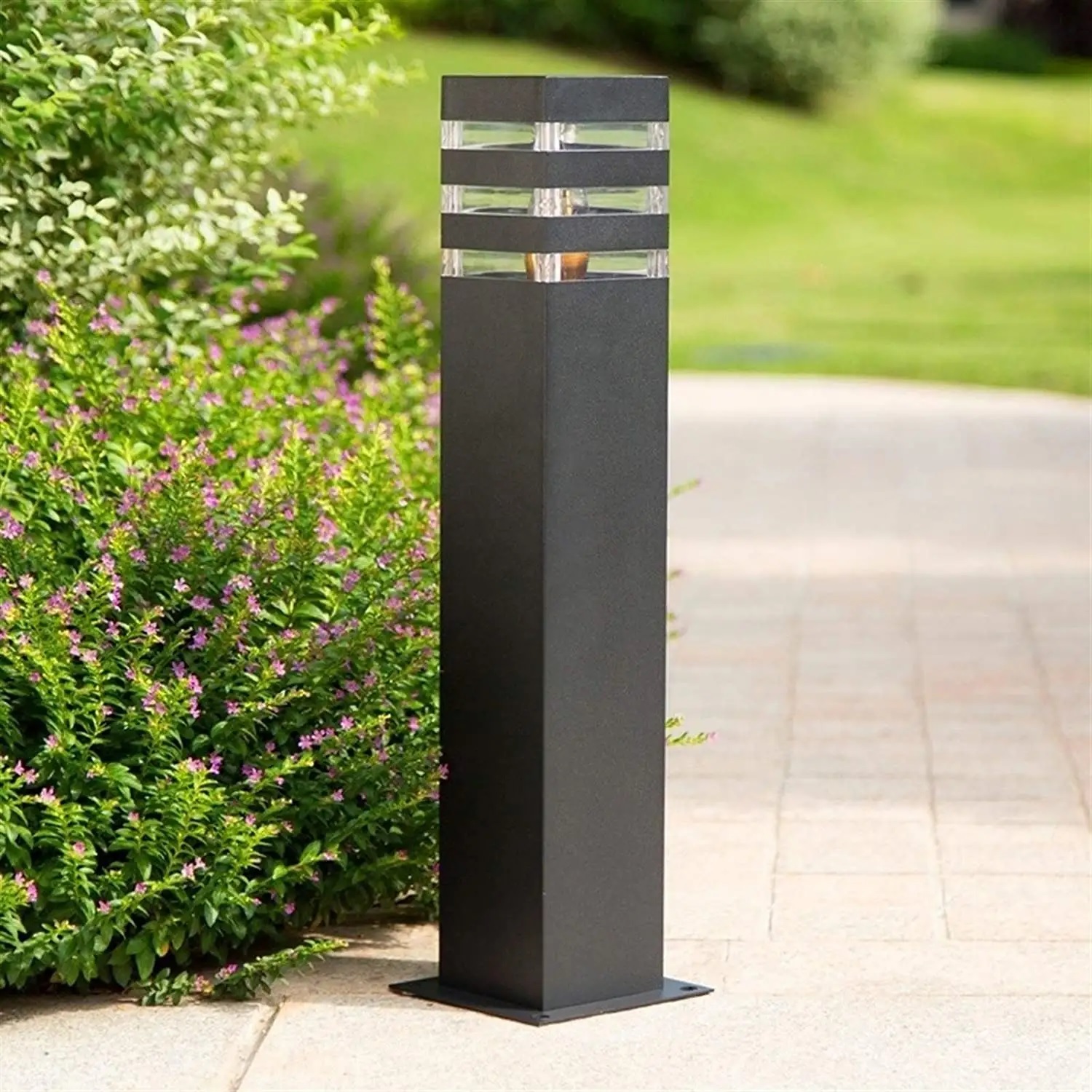 Aluminum Outdoor Pathway Square Column Light IP54 - Image 6