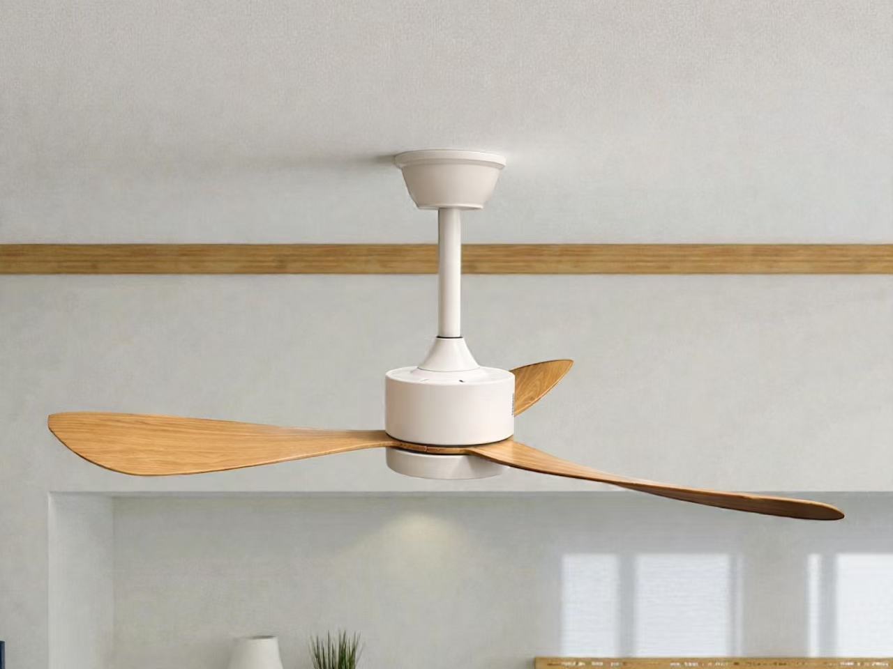 Fine Blue 42-Inch Contemporary LED Ceiling Fan with ABS Blades - Image 2