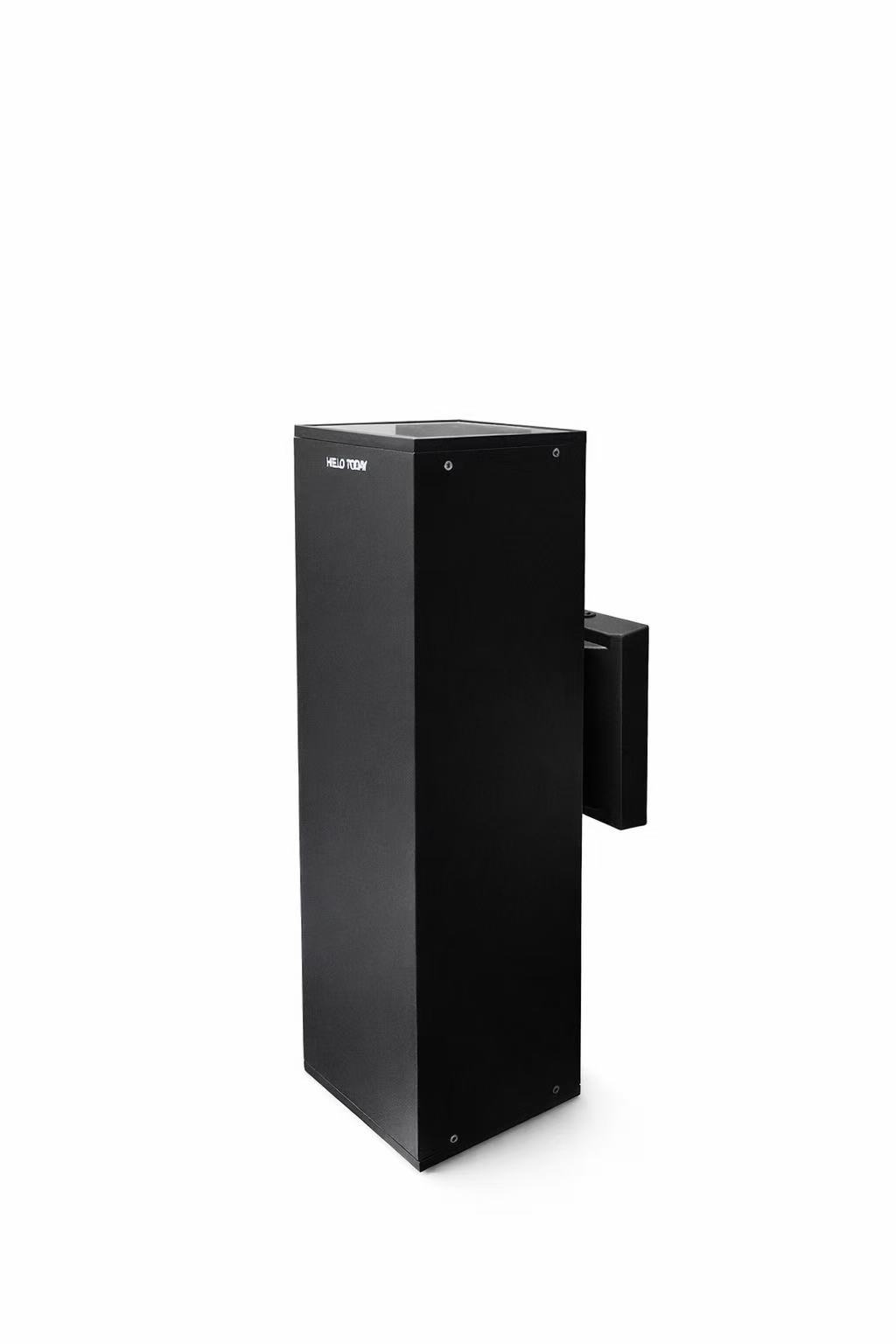 Hello Today Modern Aluminium Outdoor Up & Down Architectural Sconce (Black Finish)