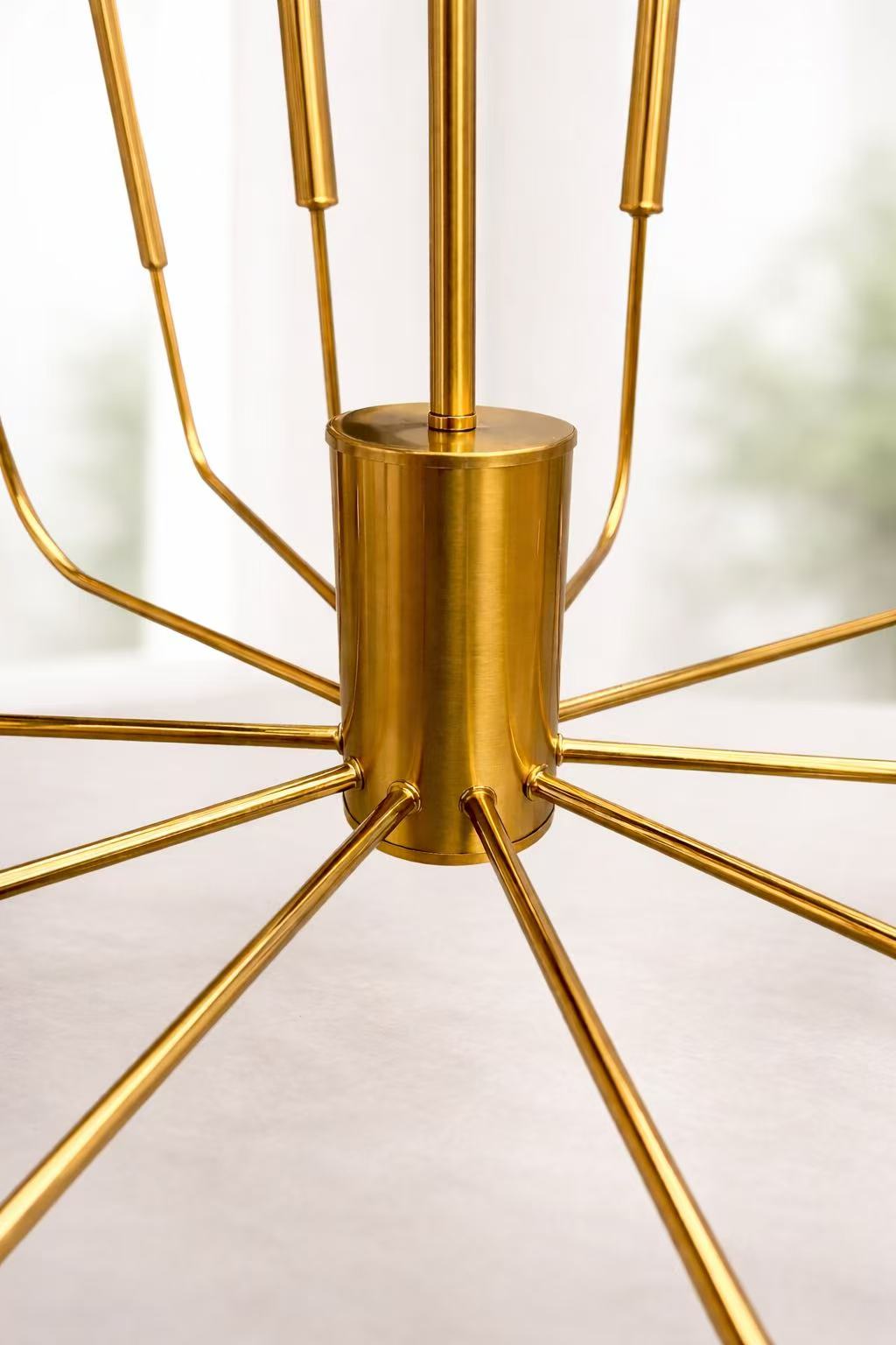 Imperial Lumière Gold Chandelier (10-Light) - Image 2