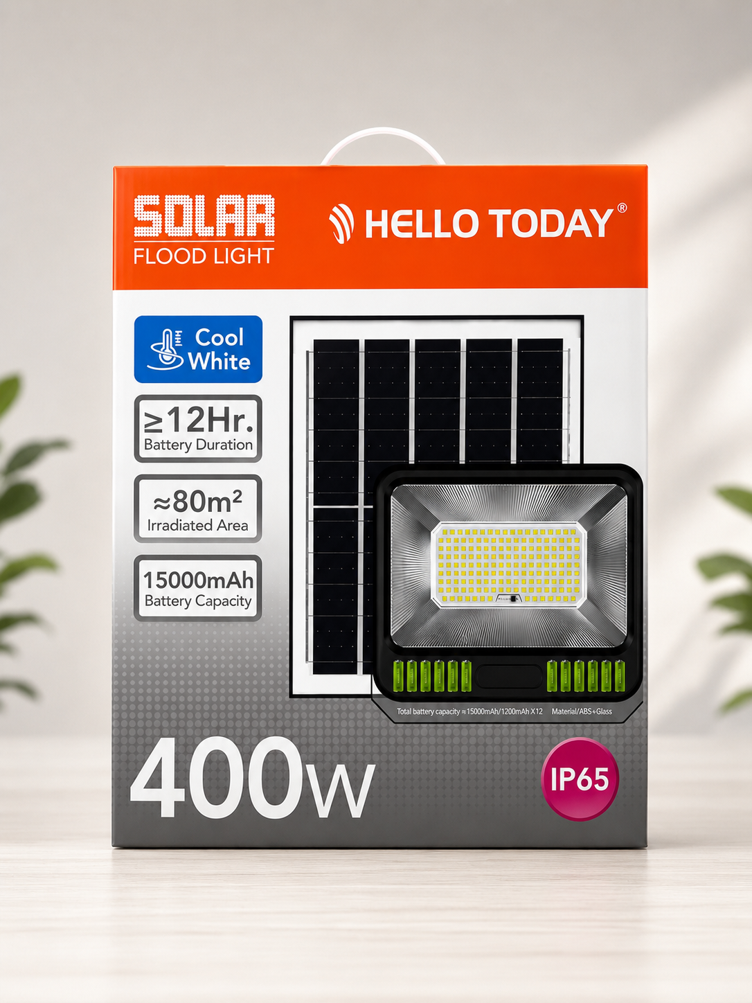 Hello Today E7 Solar Flood Light - Image 17
