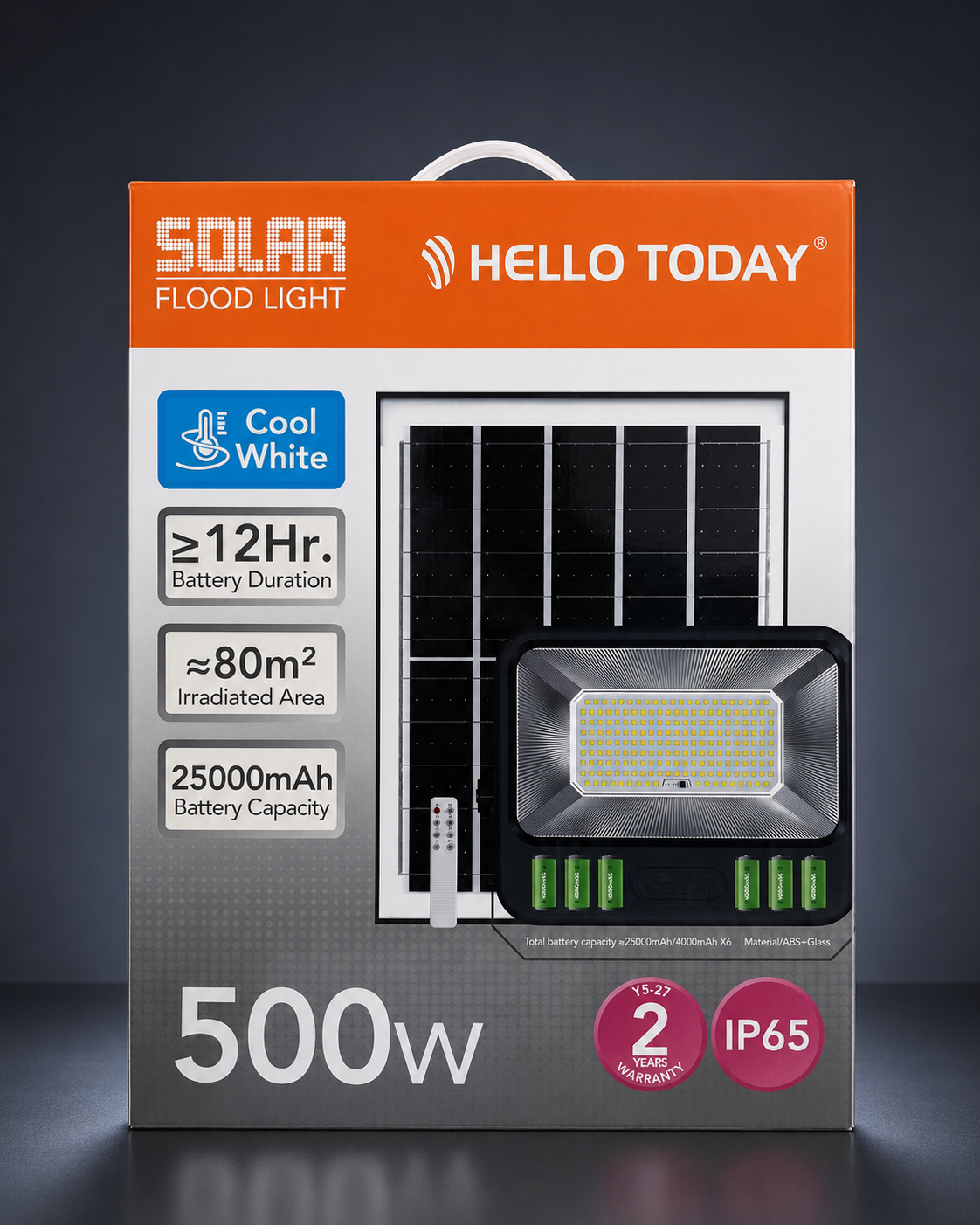 Hello Today E7 Solar Flood Light - Image 18