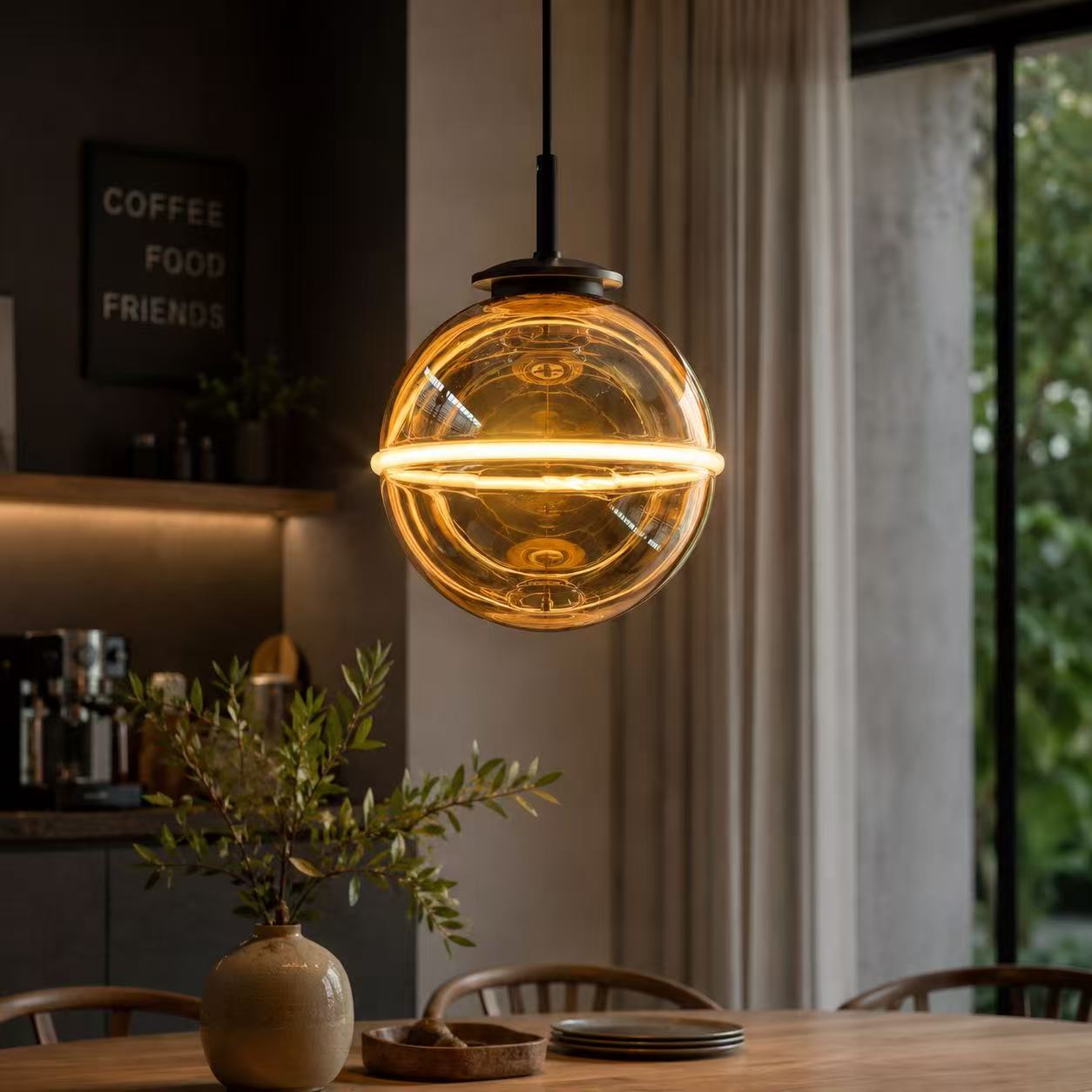 B3-20 Decorative Globe Bulb Pendant